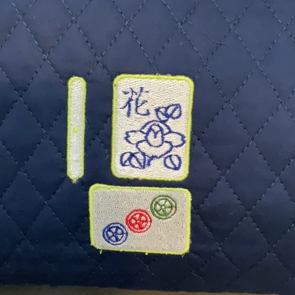 Oversized Mahjongg tile bag - Picture 2 of 6